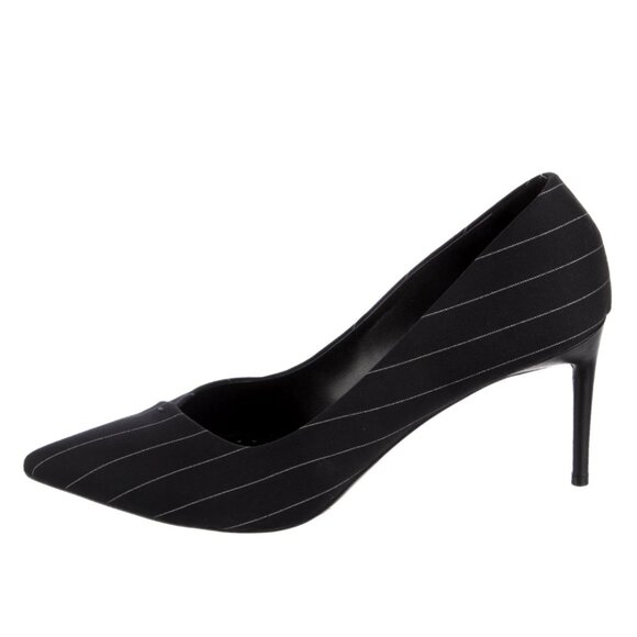 MaxMara Shoes - Max Mara Canvas Striped Pumps